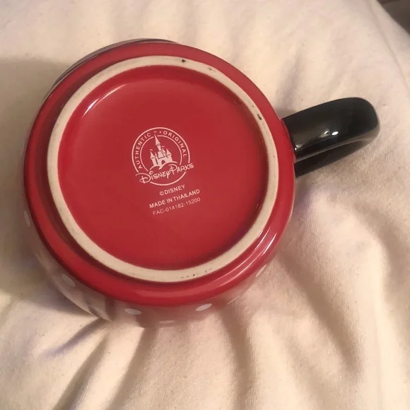 Darling Minnie Mouse Polkadot Mug! - Picture 3 of 11